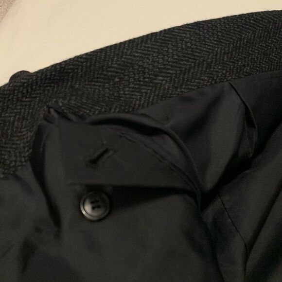 Daniel Hechter Sz 40 Herrinngbone 100% wool Sport Coat Men Blazer Jacket Vintage - Picture 6 of 12